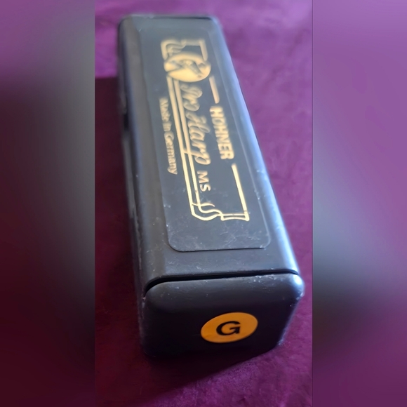 Vintage Hohner Chromatic G Harmonica with Case from Germany - Picture 3 of 3